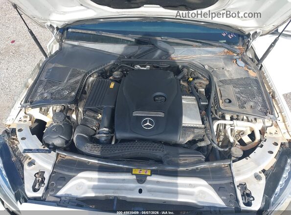 55SWF4JB3GU177961 2016 MERCEDES-BENZ C-CLASS White Rear view