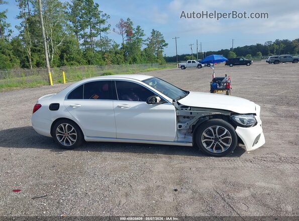 55SWF4JB3GU177961 2016 MERCEDES-BENZ C-CLASS White Instrument cluster view