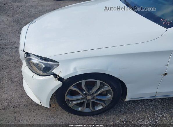 55SWF4JB3GU177961 2016 MERCEDES-BENZ C-CLASS White 