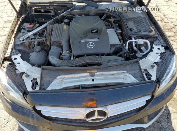 55SWF4JB3HU194552 2017 MERCEDES-BENZ C Black Widok wnętrza z tyłu
