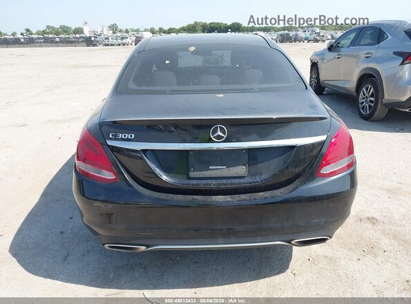 55SWF4JB3HU196799 2017 MERCEDES-BENZ C-CLASS Черный 