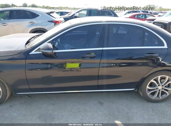 55SWF4JB3HU196799 2017 MERCEDES-BENZ C-CLASS Черный Панорамный вид салона 360°