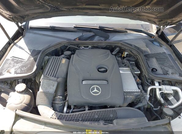 55SWF4JB3HU196799 2017 MERCEDES-BENZ C-CLASS Черный Вид сзади