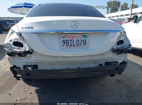 55SWF4JB3HU227162 2017 MERCEDES-BENZ C-CLASS White წინა ხედი