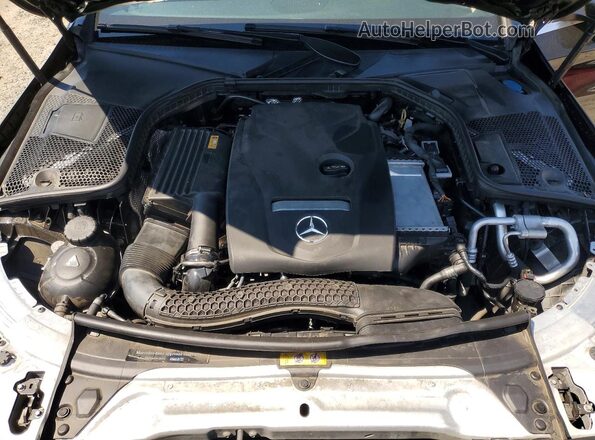 55SWF4JB3JU234862 2018 MERCEDES-BENZ C Black Vista interior trasera