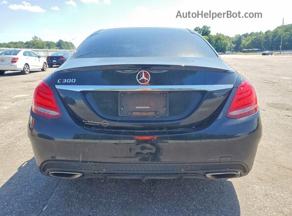 55SWF4JB3JU265318 2018 MERCEDES-BENZ C-CLASS Black Vista interior delantera