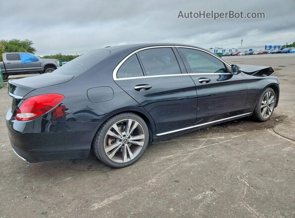 55SWF4JB4GU107773 2016 MERCEDES-BENZ C Black Հետևի աջ