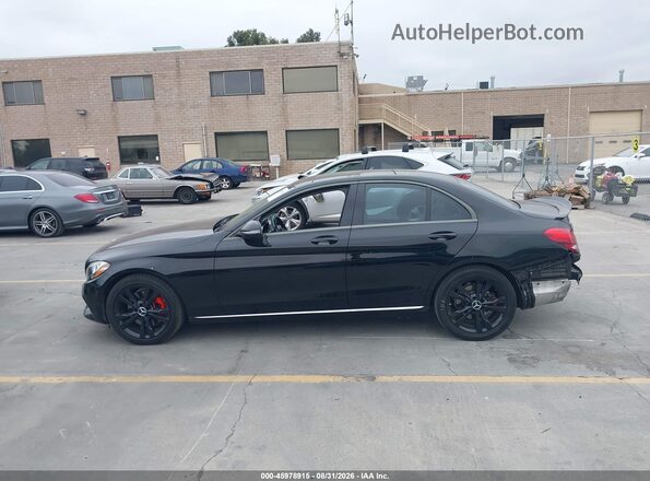 55SWF4JB4GU141552 2016 MERCEDES-BENZ C-CLASS Черный 