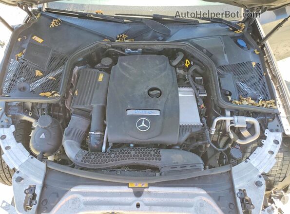 55SWF4JB4GU164801 2016 MERCEDES-BENZ C Gray Widok wnętrza z tyłu