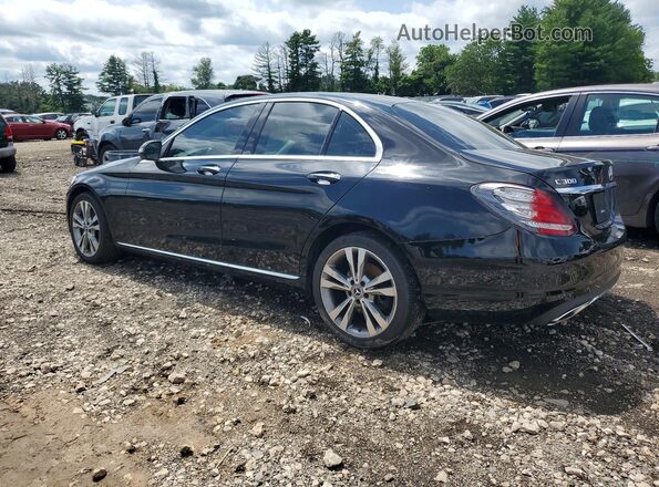 55SWF4JB4HU216588 2017 MERCEDES-BENZ C Black Задня ліва чверть