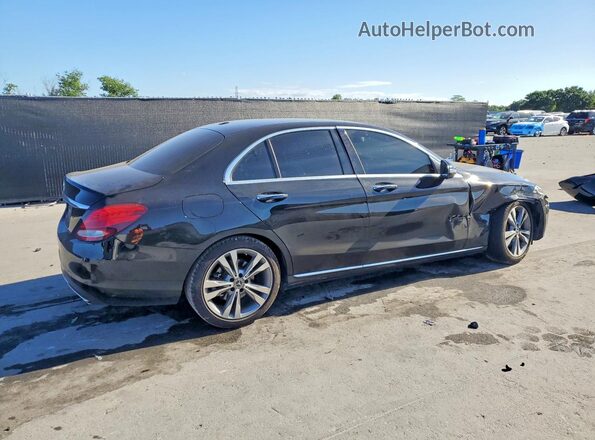 55SWF4JB4HU231379 2017 MERCEDES-BENZ C Black Rear right