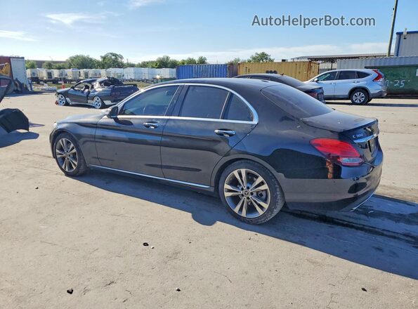 55SWF4JB4HU231379 2017 MERCEDES-BENZ C Black Rear left
