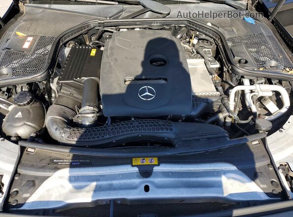 55SWF4JB4HU231379 2017 MERCEDES-BENZ C Black Rear interior view