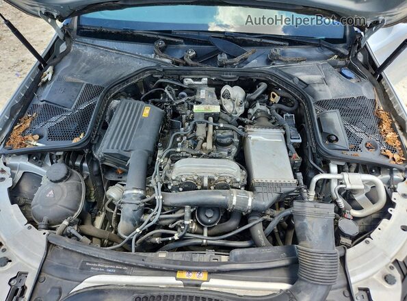 55SWF4JB4JU270883 2018 MERCEDES-BENZ C Серебряный Вид задней части салона
