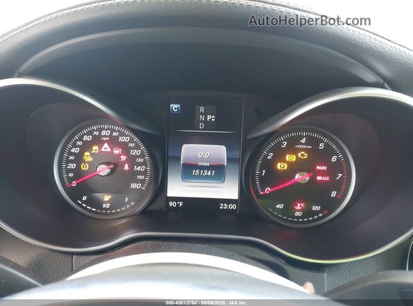 55SWF4JB5GU131659 2016 MERCEDES-BENZ C-CLASS White უკანა სავარძლების ხედი