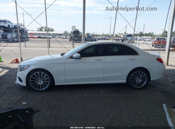55SWF4JB5GU131659 2016 MERCEDES-BENZ C-CLASS White სალონის 360-გრადუსიანი ხედი