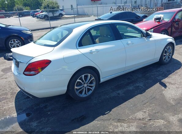 55SWF4JB5GU174463 2016 MERCEDES-BENZ C-CLASS White Rear right