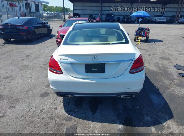 55SWF4JB5GU174463 2016 MERCEDES-BENZ C-CLASS White 