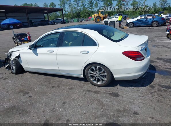 55SWF4JB5GU174463 2016 MERCEDES-BENZ C-CLASS White 360 interior view