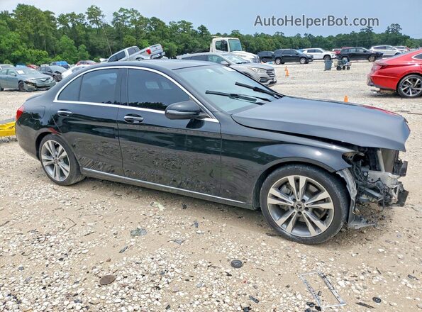 55SWF4JB5JU252151 2018 MERCEDES-BENZ C Black Delantero derecho