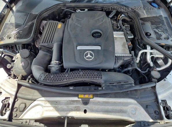 55SWF4JB5JU256944 2018 MERCEDES-BENZ C Gray Вид задньої частини салону