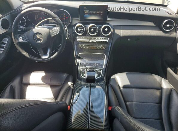 55SWF4JB6GU118497 2016 MERCEDES-BENZ C Silver 