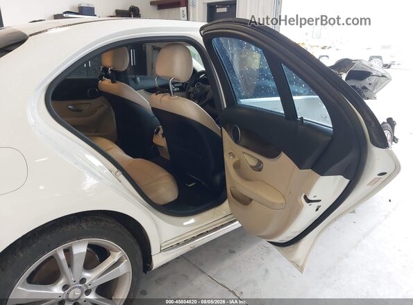 55SWF4JB6GU128026 2016 MERCEDES-BENZ C-CLASS White Вид наклейки з VIN-кодом