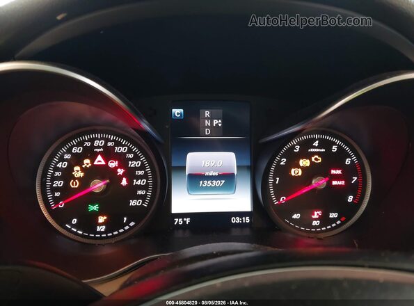 55SWF4JB6GU128026 2016 MERCEDES-BENZ C-CLASS White Вид задніх сидінь