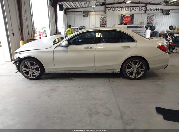 55SWF4JB6GU128026 2016 MERCEDES-BENZ C-CLASS White Панорамний вид салону 360°