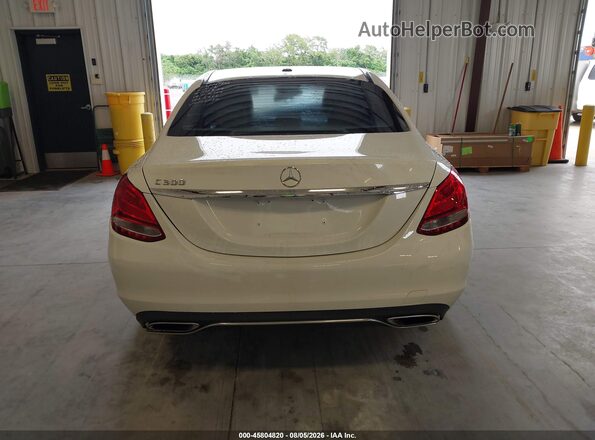 55SWF4JB6GU128026 2016 MERCEDES-BENZ C-CLASS White 