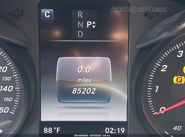 55SWF4JB6GU145523 2016 MERCEDES-BENZ C-CLASS Black Vista de los asientos traseros