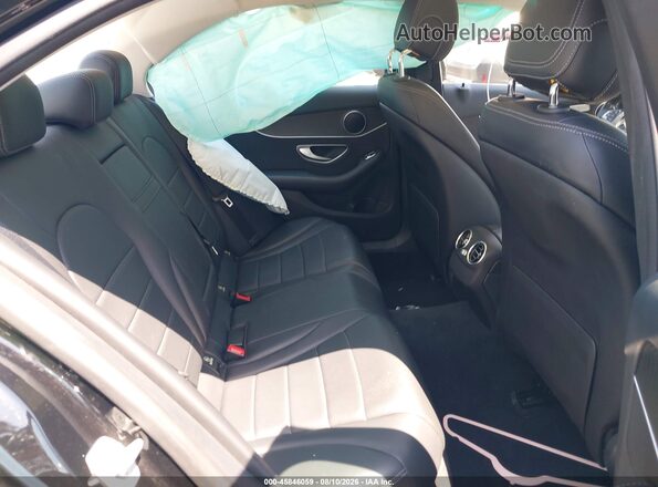 55SWF4JB6GU145523 2016 MERCEDES-BENZ C-CLASS Black Vista de la etiqueta del VIN