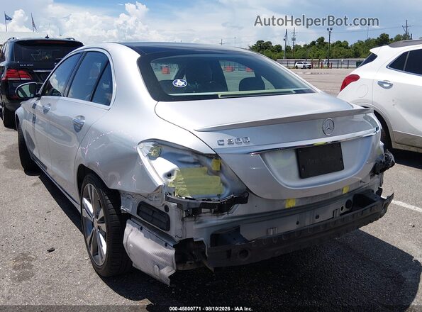 55SWF4JB6GU171779 2016 MERCEDES-BENZ C-CLASS Silver Հետևի ձախ