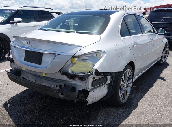 55SWF4JB6GU171779 2016 MERCEDES-BENZ C-CLASS Silver Հետևի աջ
