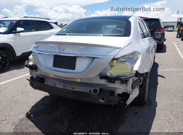 55SWF4JB6GU171779 2016 MERCEDES-BENZ C-CLASS Silver Դիմացի տեսք