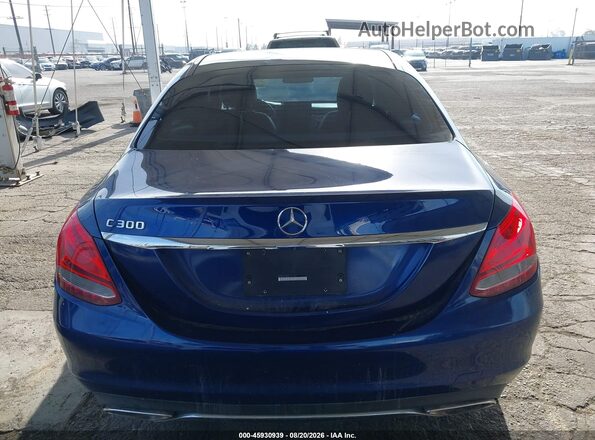 55SWF4JB6HU211621 2017 MERCEDES-BENZ C-CLASS Blue 