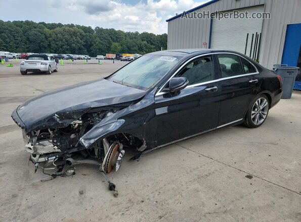 55SWF4JB6HU229634 2017 MERCEDES-BENZ C Черный 