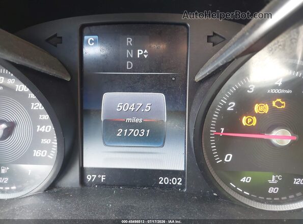 55SWF4JB7GU097286 2016 MERCEDES-BENZ C-CLASS Белый Вид задних сидений