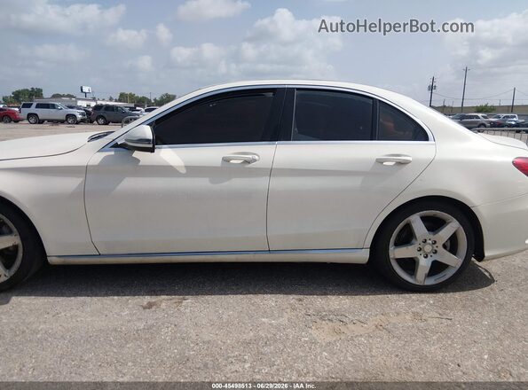 55SWF4JB7GU097286 2016 MERCEDES-BENZ C-CLASS Белый Панорамный вид салона 360°