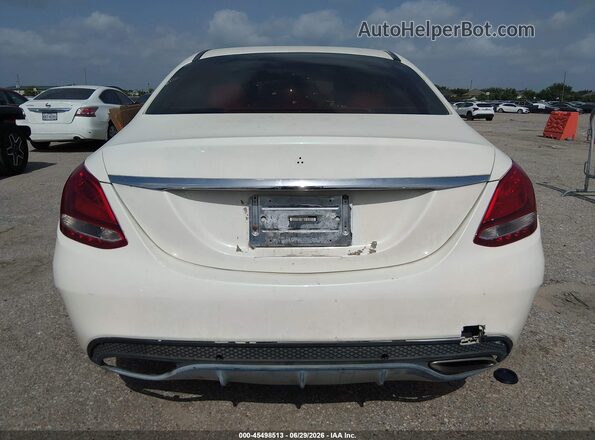 55SWF4JB7GU097286 2016 MERCEDES-BENZ C-CLASS Белый 