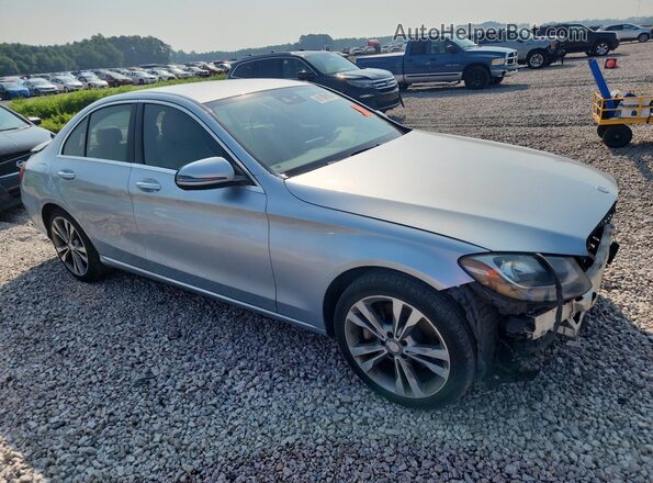 55SWF4JB7GU146180 2016 MERCEDES-BENZ C Silver Առջևի աջ