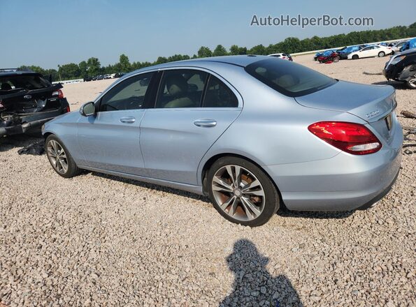 55SWF4JB7GU146180 2016 MERCEDES-BENZ C Silver Հետևի ձախ