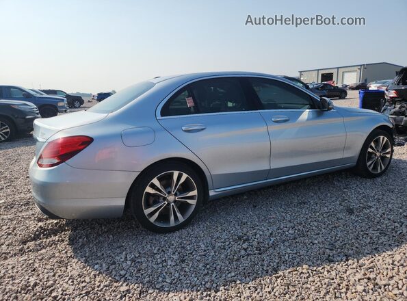 55SWF4JB7GU146180 2016 MERCEDES-BENZ C Silver Հետևի աջ