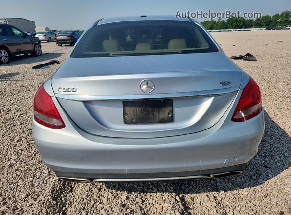 55SWF4JB7GU146180 2016 MERCEDES-BENZ C Silver Հետևի տեսք