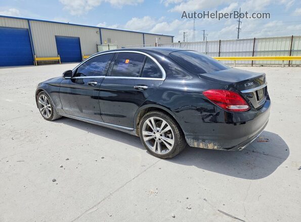 55SWF4JB7GU147569 2016 MERCEDES-BENZ C Black Հետևի ձախ