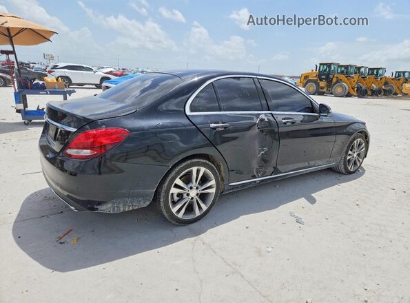 55SWF4JB7GU147569 2016 MERCEDES-BENZ C Black Հետևի աջ