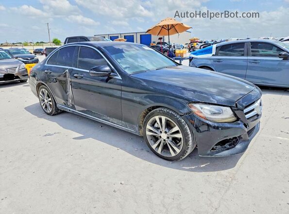 55SWF4JB7GU147569 2016 MERCEDES-BENZ C Black Առջևի աջ