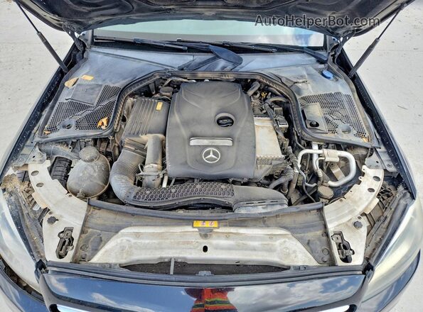 55SWF4JB7GU147569 2016 MERCEDES-BENZ C Black Սալոնի հետևի տեսք