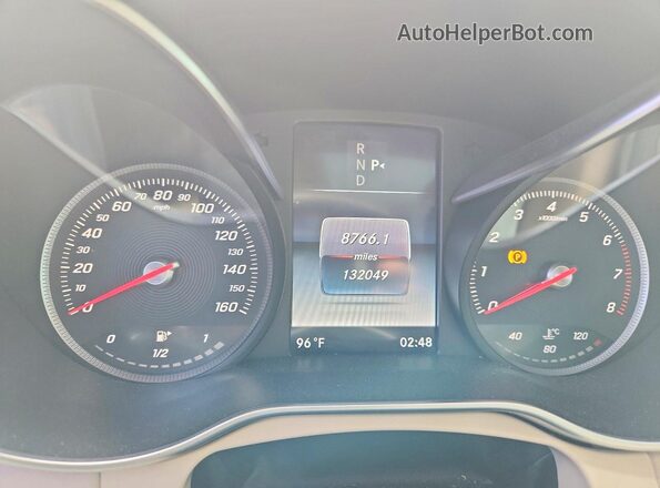 55SWF4JB7GU147569 2016 MERCEDES-BENZ C Black Սարքավորումների վահանակի տեսք