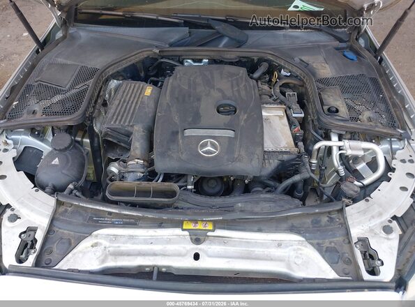 55SWF4JB7JU249218 2018 MERCEDES-BENZ C-CLASS Серебряный Вид сзади